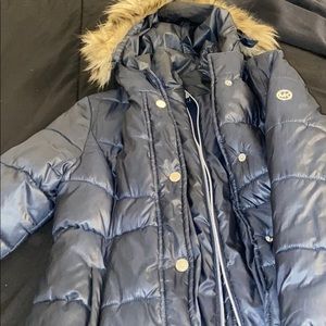 Michael Kors Winter Coat Navy Blue USED